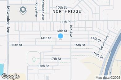 Map image of the property - 6113 14th St