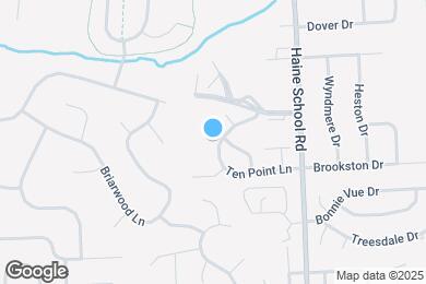Map image of the property - 417 Ten Point Ln