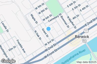 Map image of the property - 331 N Vine St