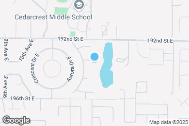 Map image of the property - 1308 193rd St E