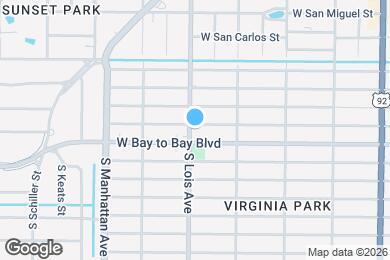 Map image of the property - 4122 W Empedrado St
