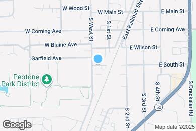 Map image of the property - 421 W South St