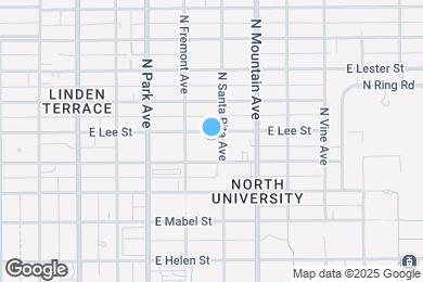 Map image of the property - Union on Santa Rita - Near The U of A