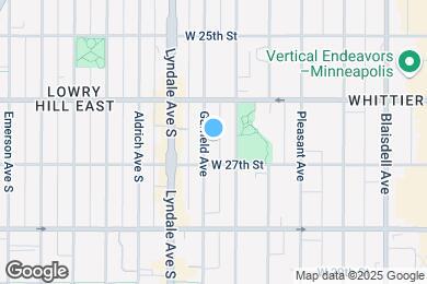 Map image of the property - 2633 Garfield Ave