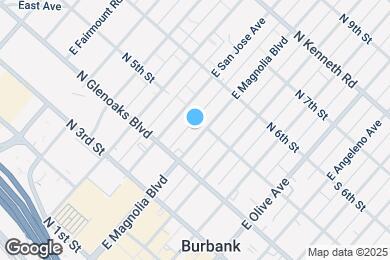 Map image of the property - 465 E Magnolia Blvd