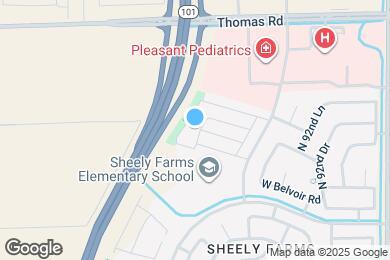 Map image of the property - 2230 N 94th Ln