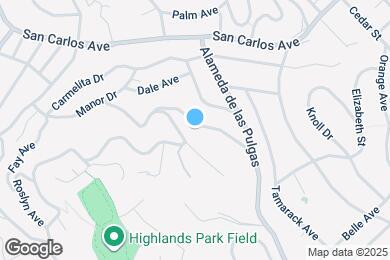 Map image of the property - 61 Madera Avenue