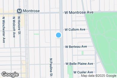 Map image of the property - 4226 N Ashland Ave