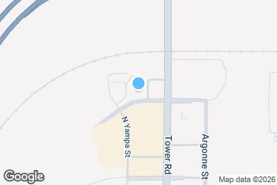 Map image of the property - Furnished Studio-Denver International Airport