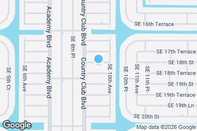 Map image of the property - 916 SE 18th St