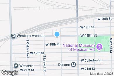 Map image of the property - 2113 W 18th St