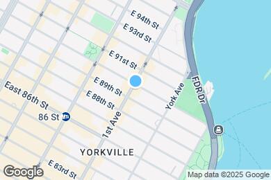 Map image of the property - 400 E 90th St