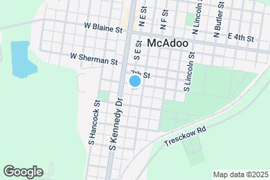 Map image of the property - 34 E Washington St