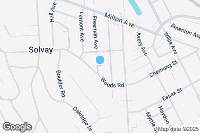 Map image of the property - 215 Freeman Ave
