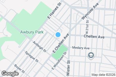 Map image of the property - 1204 E Stafford St
