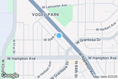 Map image of the property - 8610 W Potomac Ave