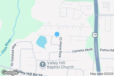Map image of the property - 405 King Arthur Ct