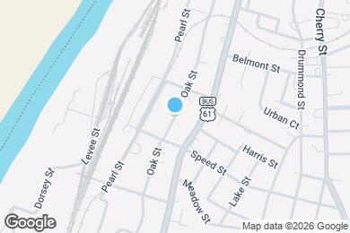 Map image of the property - 2309 Oak St