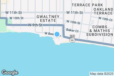 Map image of the property - 2100 W Beach Dr
