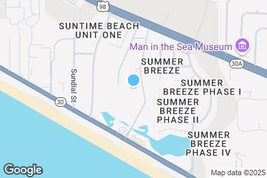 Map image of the property - 17462 Front Beach Rd