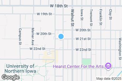 Map image of the property - 2103 Olive St