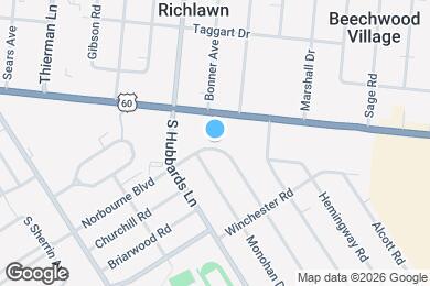 Map image of the property - 217 Norbourne Blvd