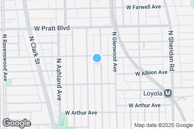 Map image of the property - 6642 N Newgard Ave