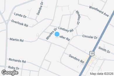 Map image of the property - 2216 Bandler Rd