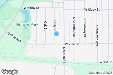 Map image of the property - 817 Holly St