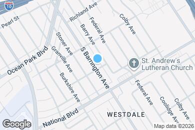 Map image of the property - 2754 S Barrington Ave