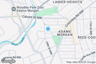 Map image of the property - 2414 19th St NW
