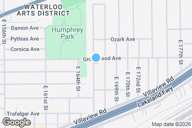 Map image of the property - 1185 E 167th St