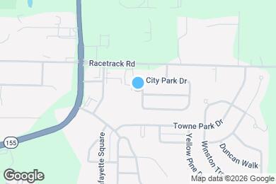 Map image of the property - 1015 City Park Dr