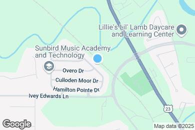 Map image of the property - 307 Hamilton Pointe Dr