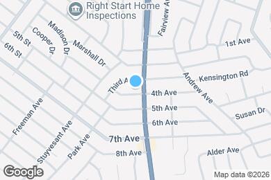 Map image of the property - 2457 4th Ave