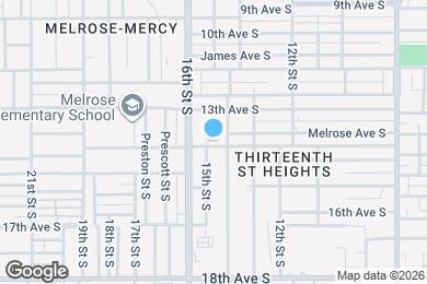 Map image of the property - 1362 15th St S