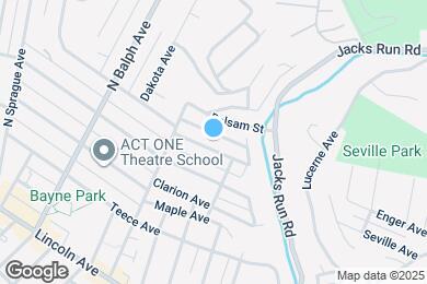 Map image of the property - 21 E Forest Ave