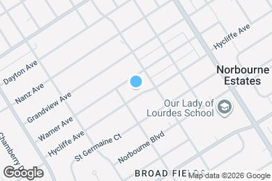 Map image of the property - 3609 Hycliffe Ave