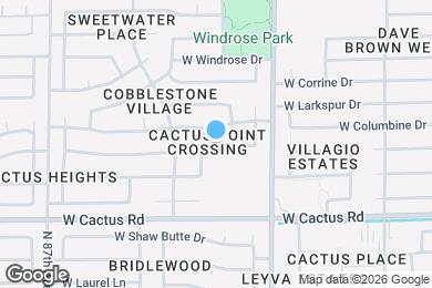 Map image of the property - 8402 W Bloomfield Rd