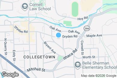 Map image of the property - 409 Dryden Rd
