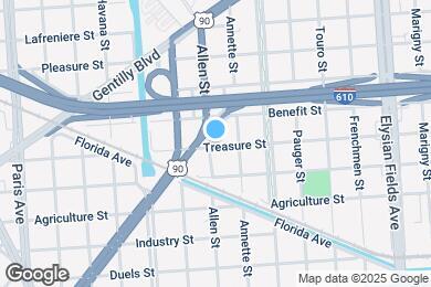Map image of the property - 3101 Allen St