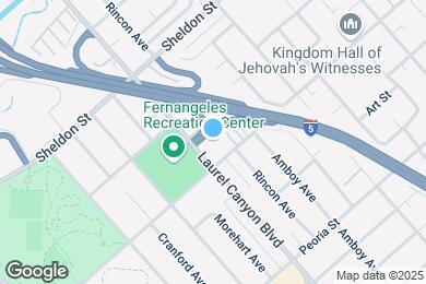 Map image of the property - 8816 Laurel Canyon Blvd
