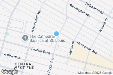 Map image of the property - 361 N Boyle Ave