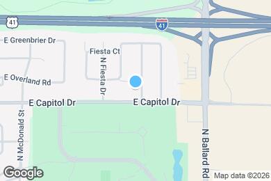 Map image of the property - 3411 N Marcos Ln
