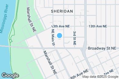 Map image of the property - 154 12th Ave NE