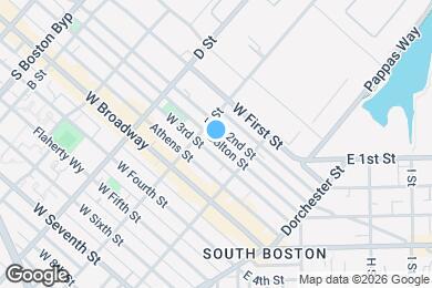 Map image of the property - 215 Bolton St