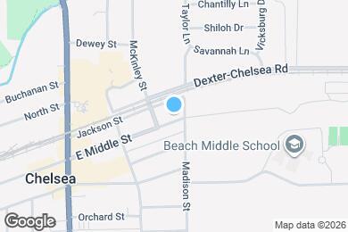 Map image of the property - 317 E Middle St
