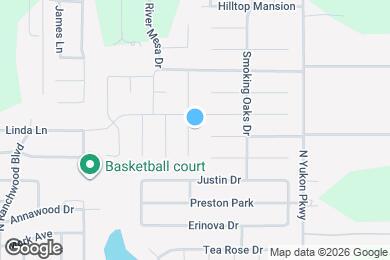 Map image of the property - 4529 Oasis Ct