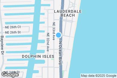 Map image of the property - 2401 N Ocean Blvd