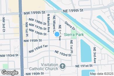 Map image of the property - 61 NE 195th St